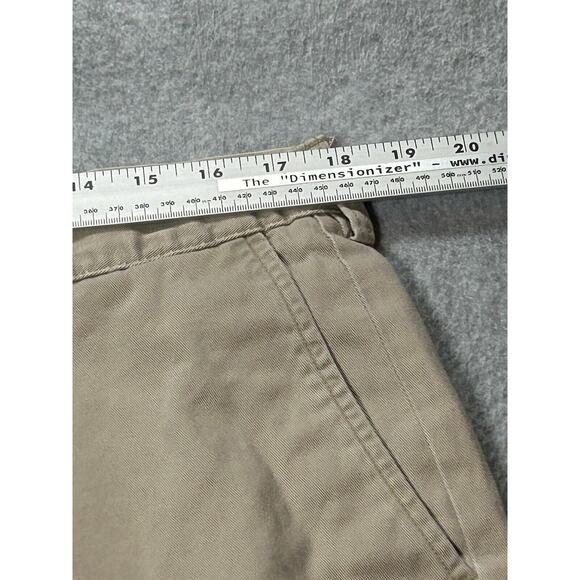 Polo Ralph Lauren Shorts Mens W36 Chino Khaki Beige Flat Front Slash Pocket Golf - Picture 6 of 12